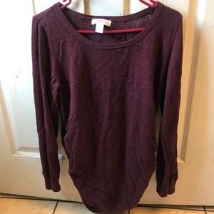 Motherhood maternity sweater shirt  size Large
